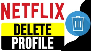 How to DELETE a PROFILE on NETFLIX ACCOUNT 2024  How to DELETE Netflix Account [upl. by Esina]