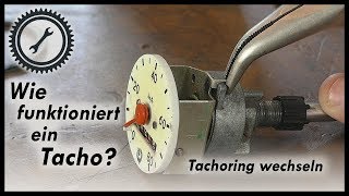 Tachoring wechseln amp Funktionsweise des Tachos  Simson Tutorial [upl. by Ajile]