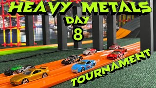 DIECAST CARS RACING  HEAVY METALS TOURNAMENT  DAY 8 [upl. by Nodnrb]