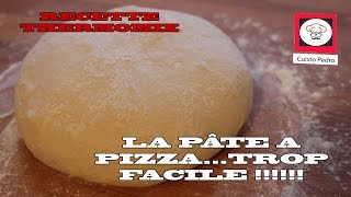 Recette pate a pizza facile et rapide au thermomix tm5 7 [upl. by Inaliel]