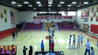 Bishop Ireton High JV Volleyball vs Elizabeth Seton High School Girls JV Volleyball [upl. by Alyakem703]