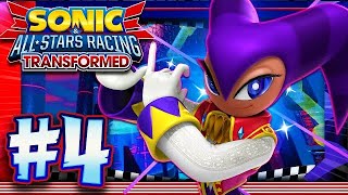 Shadow in the arcade cup in sonic and all stars racing transformed [upl. by Yellhsa]