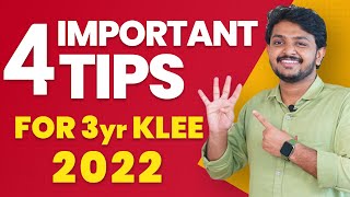 4 Important Tips For Tomorrows KLEE Exam  Kerala LLB 2022  Law Entrance Exam Coaching [upl. by Verger]