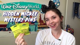 Opening WALT DISNEY WORLD Hidden Mickey Mystery Pins  2019 Wave B [upl. by Cassandre]