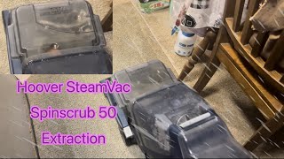 Hoover SteamVac Spinscrub 50  Extraction [upl. by Wolfram135]