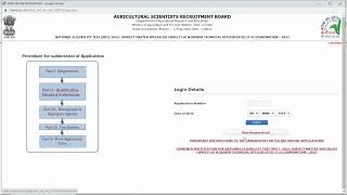 ASRB ICAR NET 2023 amp STO Online Application Form is Live now  How to fill form  Instructions [upl. by Eva969]