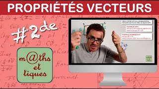 Utiliser des propriétés sur les vecteurs  Seconde [upl. by Anstice]