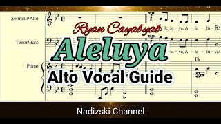 ALELUYASATB Alto Vocal Guide Ryan Cayabyab [upl. by Hancock]