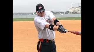 Slowpitch Softball Hitting Tips  Leading with your Hands [upl. by Schargel]