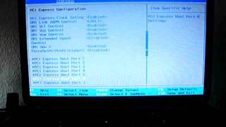 HP Pavilion DV660xx  61xx Series Advanced Bios Menu F1B [upl. by Einapets]