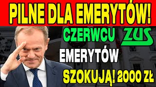 14 EMERYTURA 2024 2000 zł DLA WSZYSTKICH EMERYT EMERYTÓW [upl. by Cyprus]