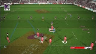 Melbourne Storm v St George Illawarra Dragons Round 22 on RLL4 [upl. by Akilaz]