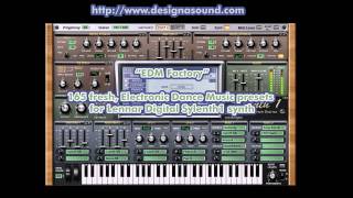 Sylenth Soundbank  EDM Factory Soundset 165 Presets [upl. by Fadas]