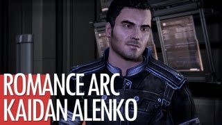 MASS EFFECT 3 Romance Kaidan Alenko  Love Sex Goodbyes Spoilers [upl. by Aihsatan]