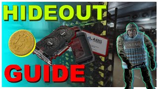 Hideout Guide in Escape from Tarkov  Tips amp Tricks [upl. by Aver]