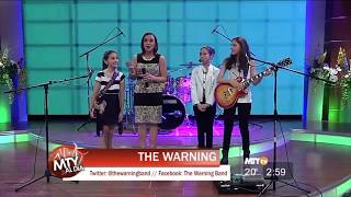 The Warning  Exterminated  Free Falling TV show performance 2015 [upl. by Erdnaet]