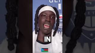 Wenyen Gabriels Inspiring Words After South Sudans Near Win vs Team USA 💯 fiba southsudan [upl. by Abigale]