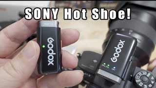 GODOX WECS Wireless Microphone for SONY Cameras [upl. by Malonis]