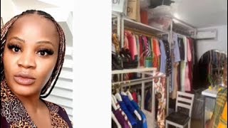 Watch moment Actress Uche Ogbodo shop got burgled by thieves  actress cries like a baby video [upl. by Skye62]