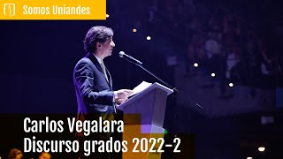 Discurso de Carlos Vegalara  Grados Uniandes 20222 [upl. by Rora]