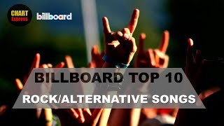 Billboard Top 10 RockAlternative Songs USA  April 06 2024  ChartExpress [upl. by Carlee]