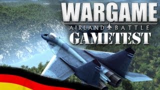 Wargame AirLand Battle  Video Review German  Gametest mit Melf [upl. by Ajnek]