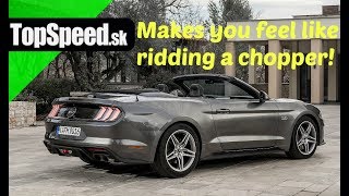 Ford Mustang 50 V8 Cabrio pure sound drive  Maroš ČABÁK TOPSPEEDsk [upl. by Aketahs]