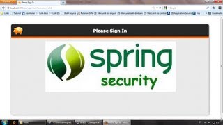 Java EE J2EE Tutorial for beginners Part16  Configuring Spring Security to secure Web flow [upl. by Ennayehc515]