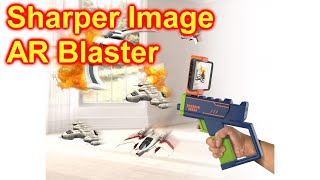 Sharper Image AR Blaster Augmented Reality Laser Game [upl. by Nan]