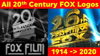 20th Century FOX ALL Intros 19142020 Fox Film to 20th Century Studios Before Name Change [upl. by Llennoj560]