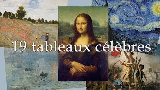 19 tableaux les plus célèbres au monde [upl. by Nyrrad]