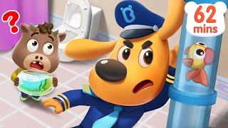 Underground Strange Sound  More Police Cartoons  Cartoon for Kids  Sheriff Labrador  BabyBus [upl. by Muna]