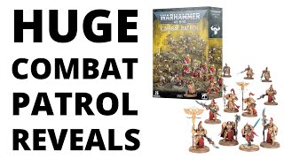 HUGE Combat Patrol Reveals  Custodes  Orks Sets and One Looks GREAT [upl. by Naoma]