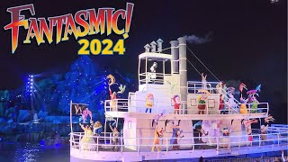 4K Fantasmic 2024 FULL SHOW at Disneys Hollywood Studios Walt Disney World [upl. by Etan]