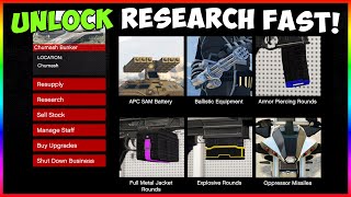 How To Complete Bunker Research Fast [upl. by Hoeg]