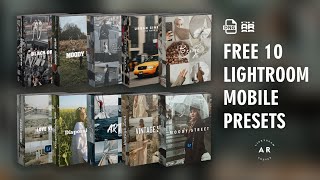 Free 10 Presets Part 4  Free Lightroom Mobile Presets  Free Presets  Lightroom Free Presets [upl. by Wertheimer]