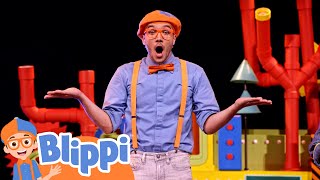 Blippi The Musical  The Live Show  Fun and Educational Videos for Kids [upl. by Airdnat]