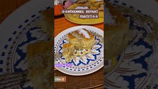 REVANİ TARİFİREVANI RECIPEÇAYSAATİİKRAMLİK [upl. by Junius]