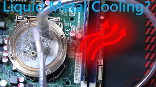 Using MercuryGallium as a computer CPU coolant Ask a Scientist Show 12 [upl. by Philippe625]