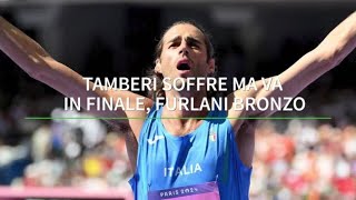 Tamberi soffre ma va in finale Furlani bronzo [upl. by Llecrad375]