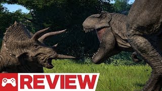 Jurassic World Evolution Video Review [upl. by Kylander663]