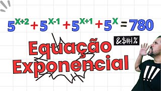 Equação Exponencial [upl. by Witherspoon797]