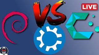 🔴 Debian vs Kubuntu vs CachyOS for GAMING [upl. by Auqkinahs228]