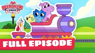 Pikwik Pack Full Episode 🎁✨ Season 1 Kip in the Caboose [upl. by Ardnal]