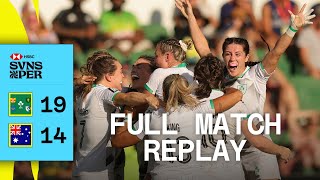 Ireland stun hosts to make history  Ireland v Australia  Full Match Replay  Perth HSBC SVNS [upl. by Moshe]