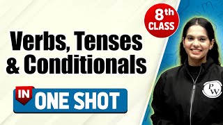 Verbs Tenses and Conditionals in One Shot  CBSE Class 8th  Pariksha Abhyas [upl. by Nuahsyd]