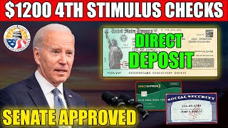 SENATE APPROVED STIMULUS UPDATE 1200 STIMULUS CHECK FOR LOW INCOME [upl. by Mose]