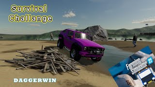 Fs 22 Survival Challange Competting against Daggerwin amp Chainsaw100 Ep 88 90 [upl. by Orimlede]