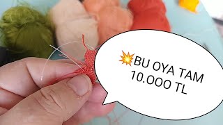 10000 TL LİK İĞNE OYASI MODELİKÜTAHYA AĞIR İĞNE OYASI BÖLÜM1 [upl. by Atronna]