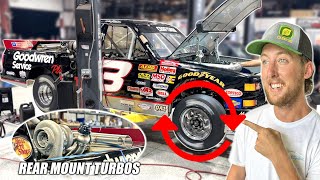 Our 4x4 Twin Turbo NASCAR Truck Runs For the First Time [upl. by Shanon]